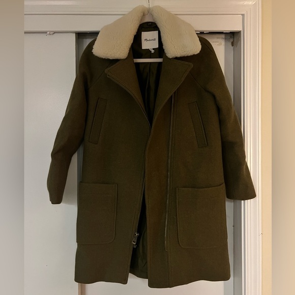 LAST CHANCE!!! Madewell Eldridge Wool Blend Coat - Picture 7 of 7